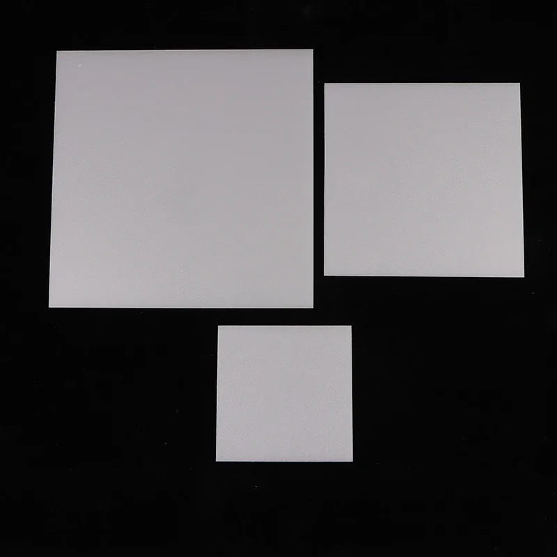 PS-Kunststoff-Diffusor, Blattstärke, Kunststoff, LED-Licht, milchig, durchscheinend, Rohlinge, Platte, 1 mm, 1,5 mm, 2 mm, 3 mm, DIY-Handwerk