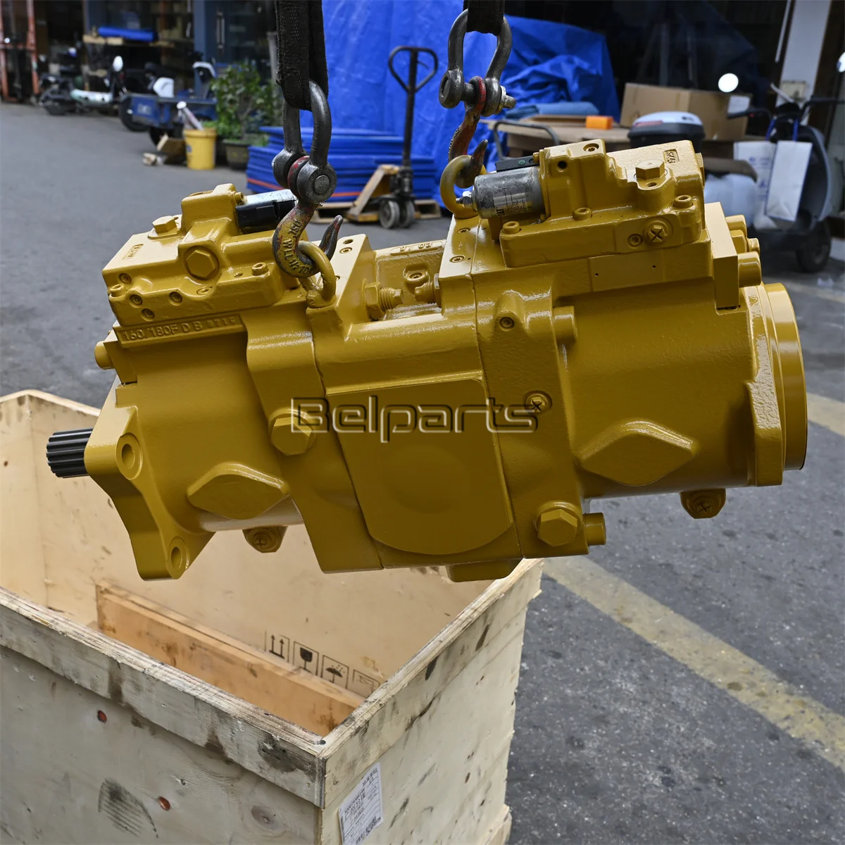 Belparts Excavator Main Pump E336 E340 E345GC K7V180 Hydraulic Pump 5504341 5511118