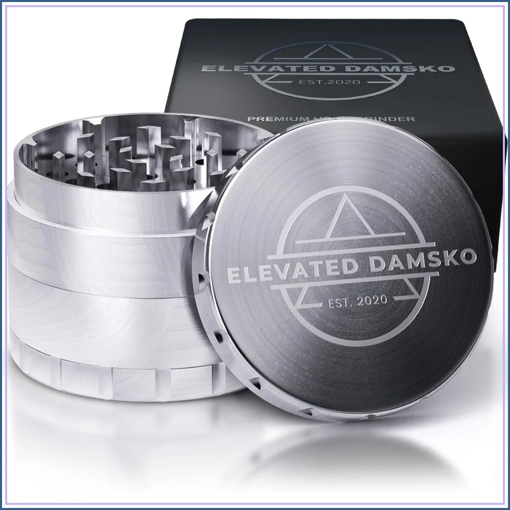 

Premium Stainless Steel Herb & Spice Grinder for Fresh Seasonings