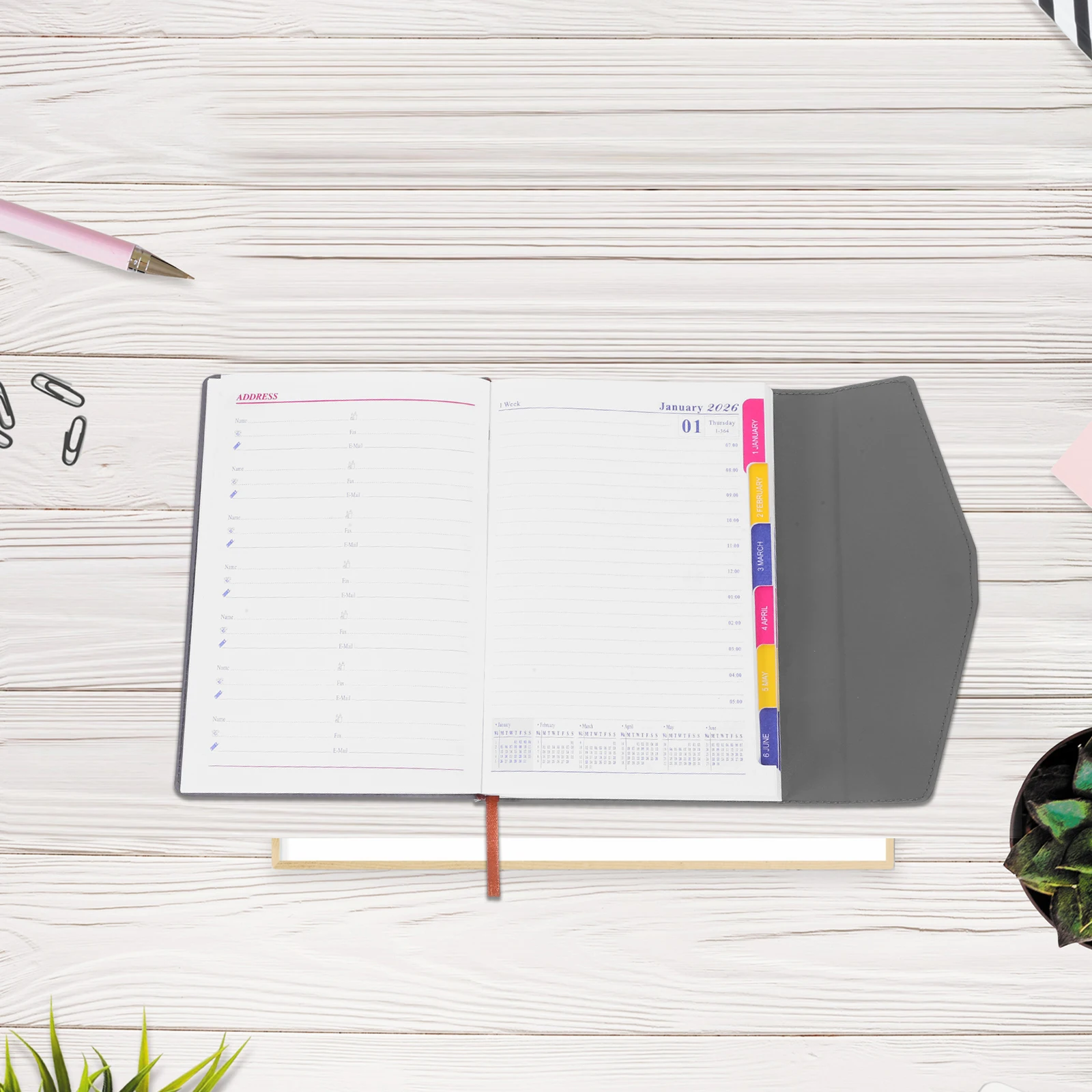 

2026 Schedule Notepad Daily Planners Academic Diary Work Journal Monthly Planner Appointment Book Calendar Planner Notebooks