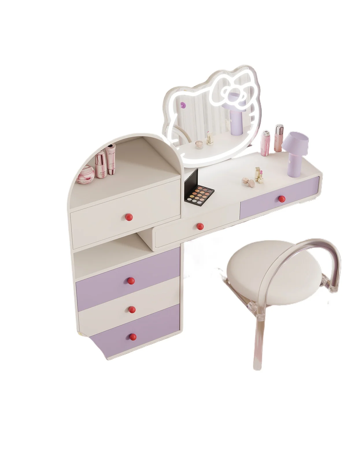 

Dopamine cream wind two-in-one dresser bedroom advanced sense modern simple chest dresser integrated