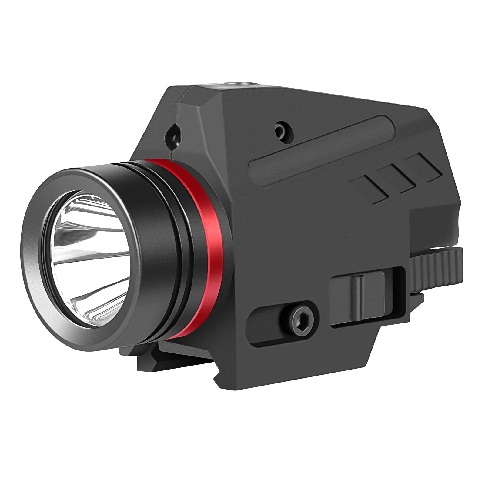 for SPINA 150 Lumens Mount Tactical LED Flashlight and Red Laser Sight for Hunting