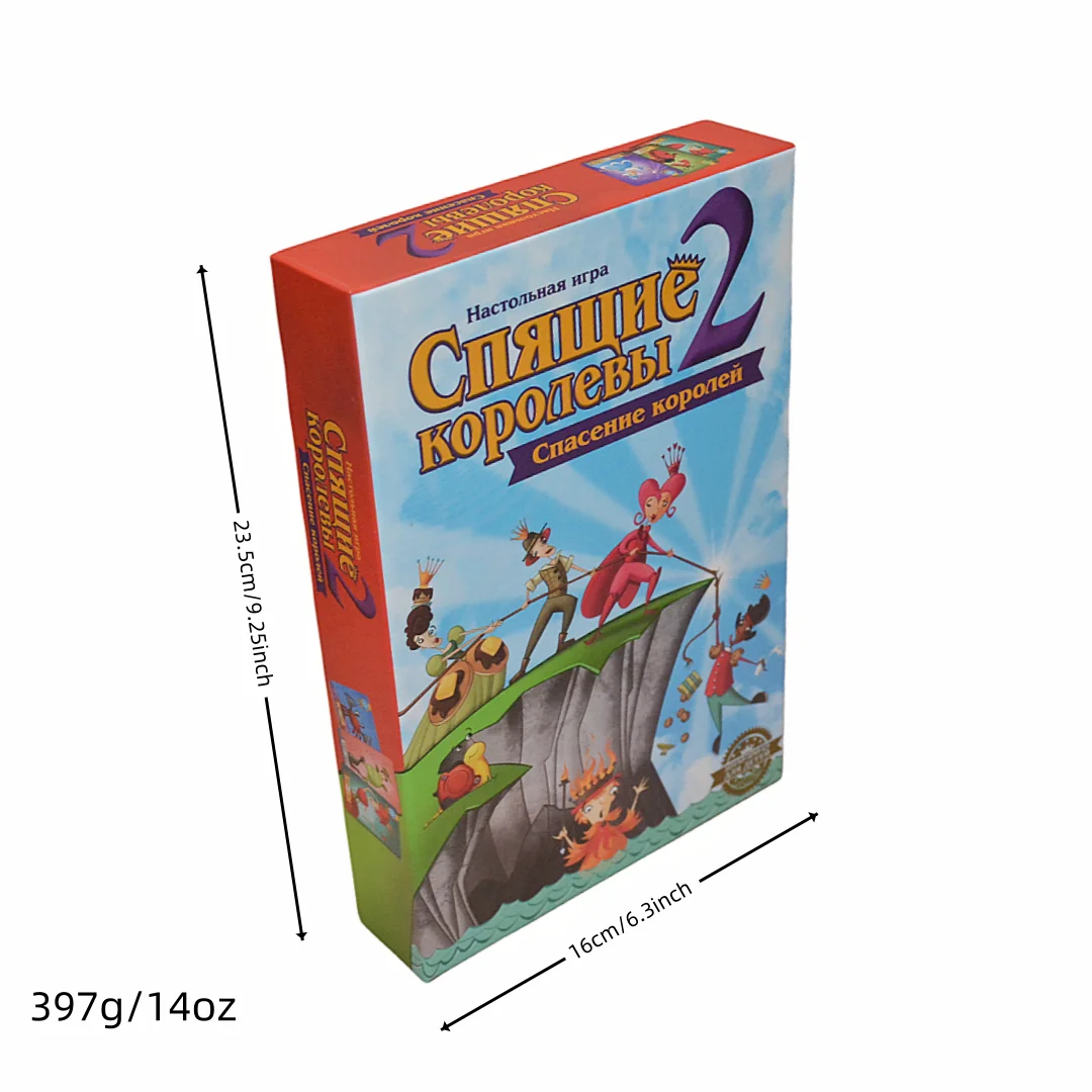 Sleeping Queens 2: Rescue the Kings, Board Game, Interactive Tabletop Game, Card Game