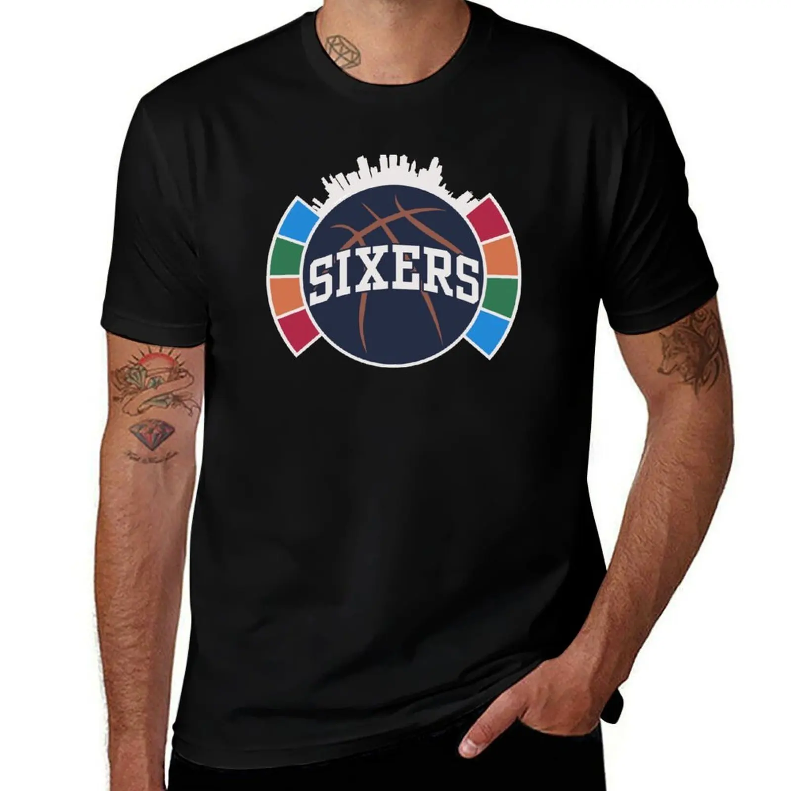 

Sixers T-Shirt Stretch Fabric Comfort T-Shirt