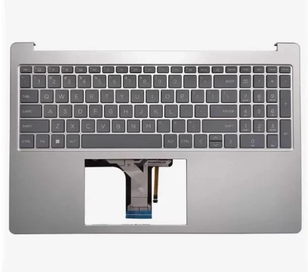 

Новая подставка для рук клавиатуры ноутбука с подсветкой США для HP 15-FC 15-FD 15T-FD 15Z-FC 250 255 G10 N36759-001