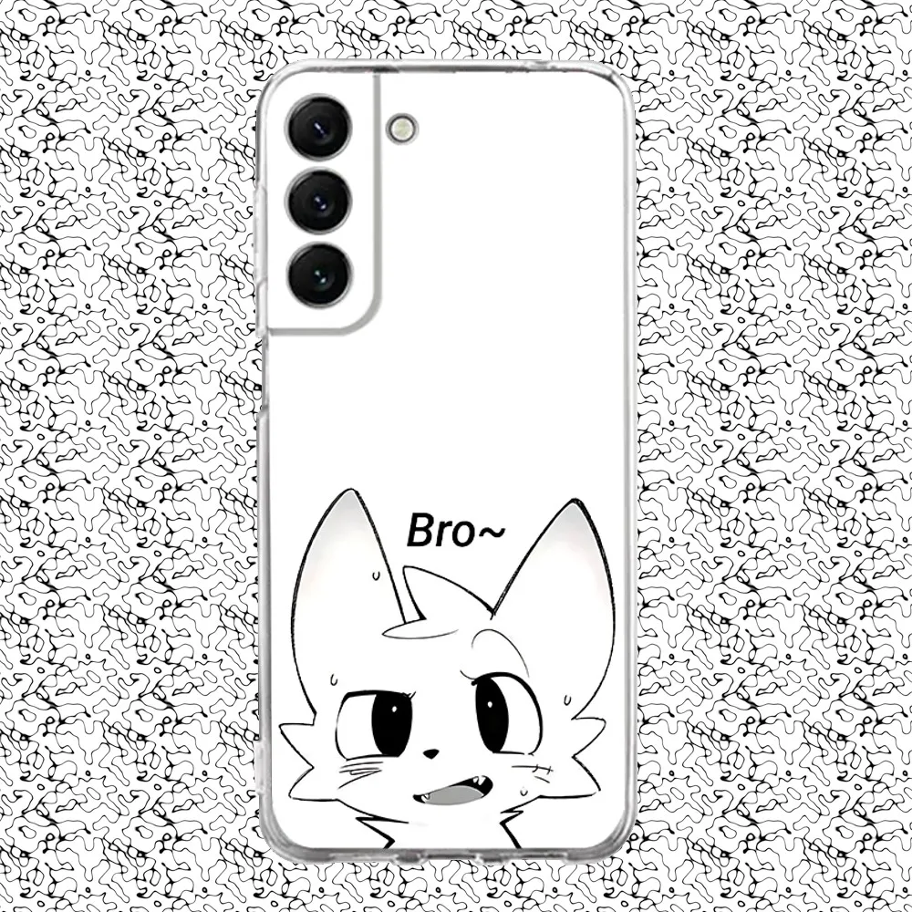 Силиконовый чехол для телефона Cute Boykisser для Samsung S30,23,21,22,20 FE lite,S10,9,PIus Note20ultra Soft Transparent