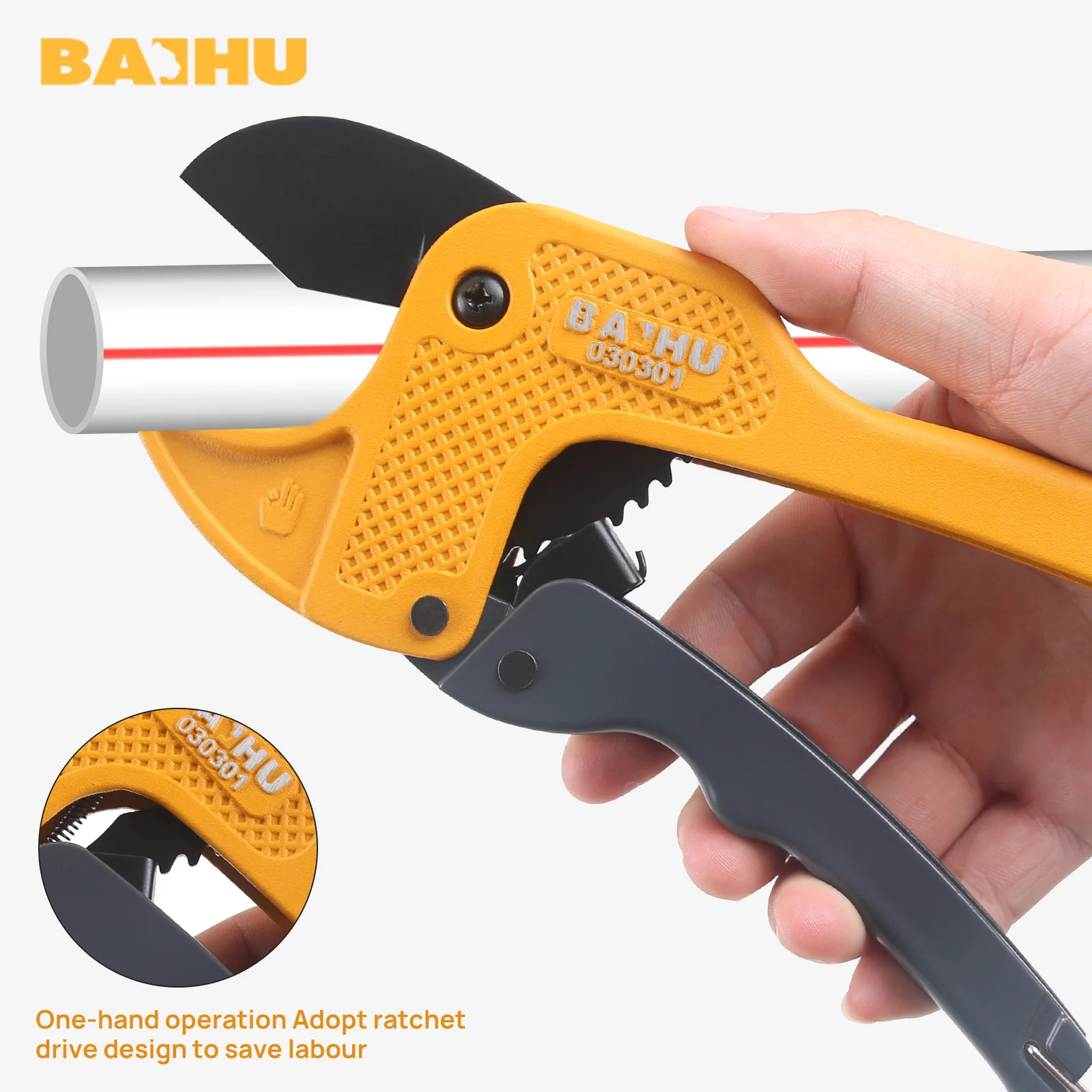 32/42/65MM Pipe Cutter Ppr Professional Scissor Sk5 Heavy Duty Labor Saving Pvc Hose Scissor Electric Line Cutting Tool