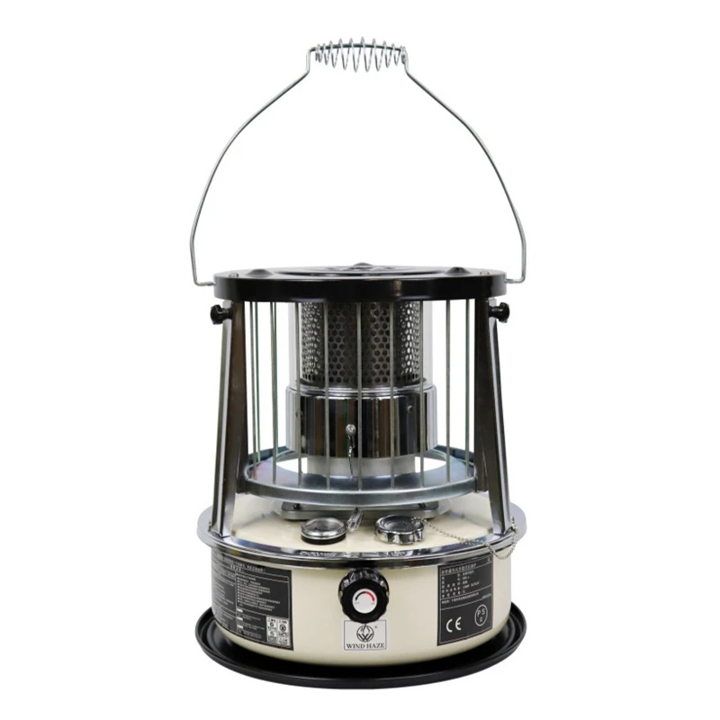 Nouveau poêle à kérosène relevable hiver poêle chauffant coupe-vent maison Camping en plein air poêle chauffant au kérosène pour Barbecue pêche sur glace