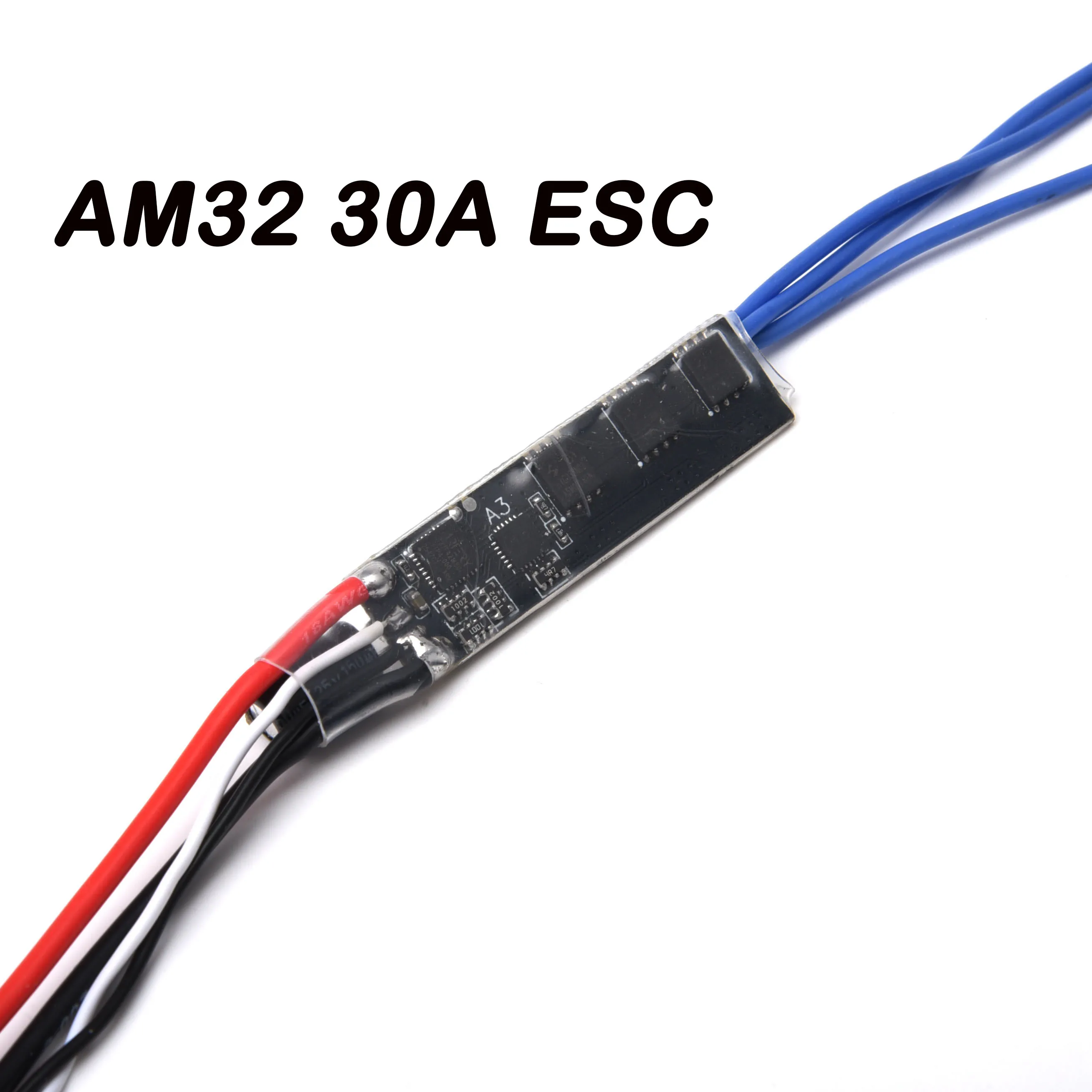 AM32 30A Brushless ESC 2-6S 7.4-25.2V Speed Regulator Support PWM/DSHOT for RC Drone RC Crawler Cars