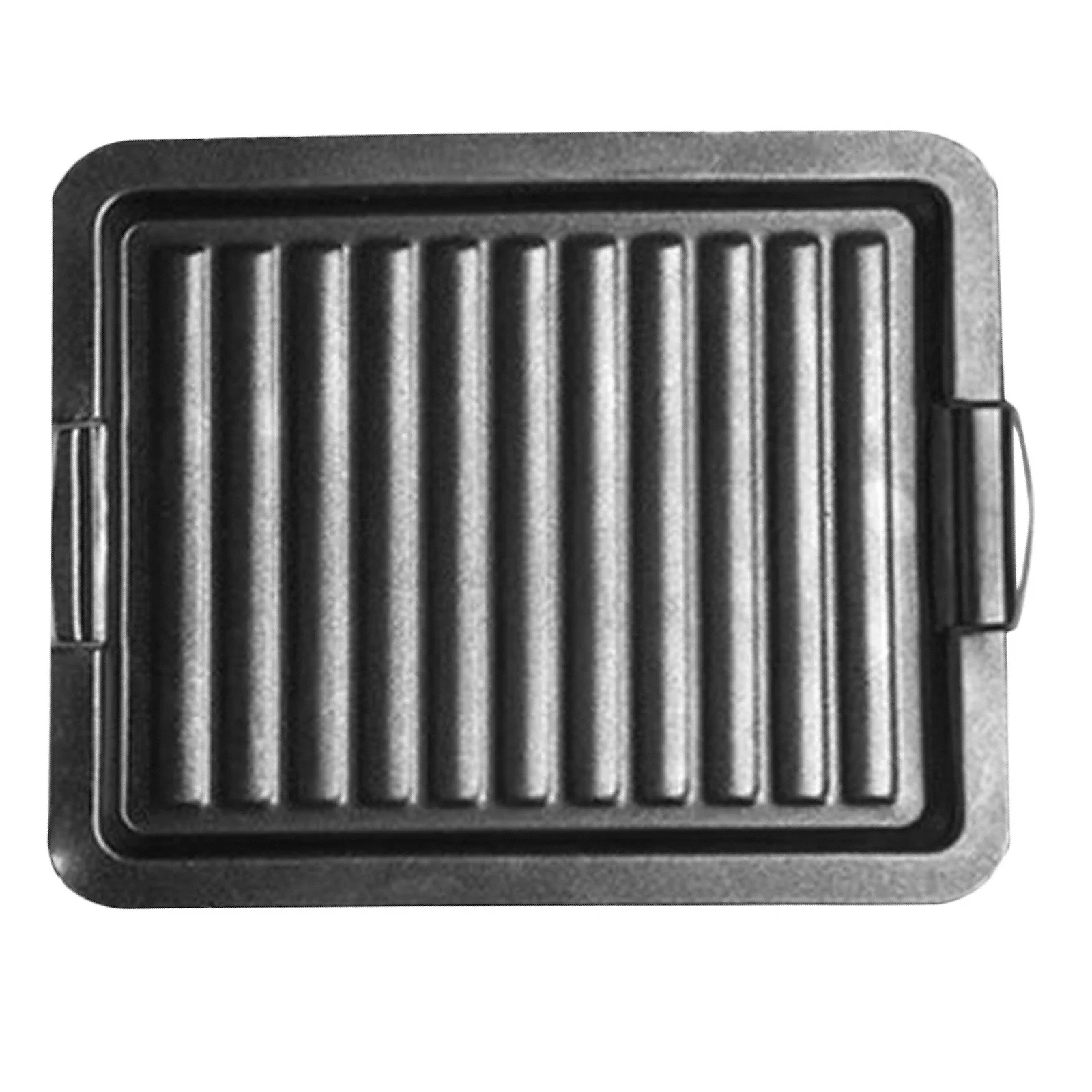 

Non-Stick Enamel Grill Pan Outdoor Bbq Pan Multi-Function Camping Picnic Supply Household Grilling Tray Picnic Supply