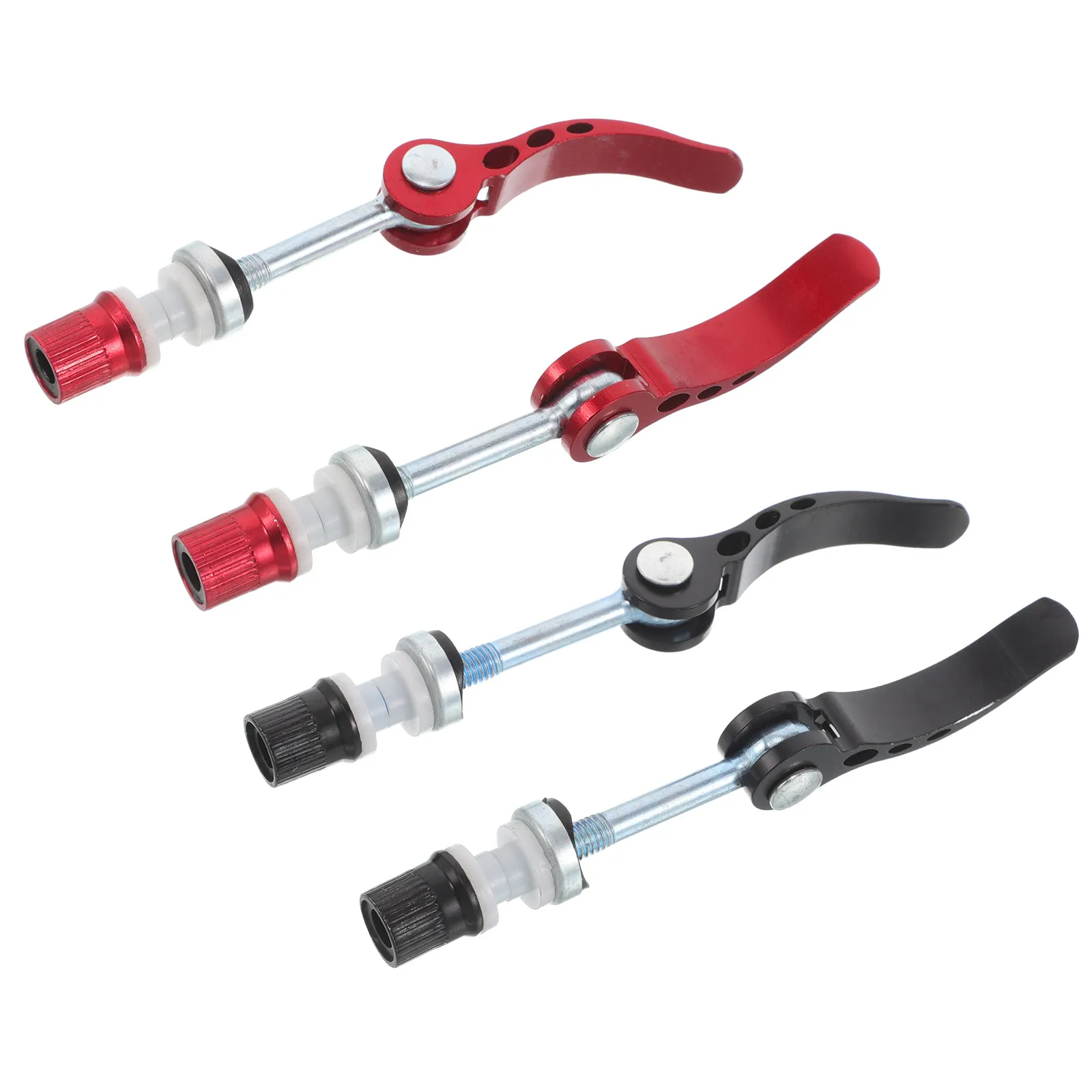 4 pièces, collier de serrage à dégagement rapide pour tige de selle de vélo, réglable, verrouillage sécurisé, goupille de selle de vélo, vélo de montagne, vélo de route, vélo à pignon fixe, clip de fixation.