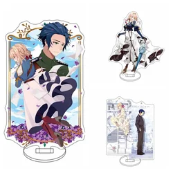 15CM Anime Violet Evergarden Movie  Acrylic Stand Model Cosplay Characters Ornament Accessories Goods Collection Gifts
