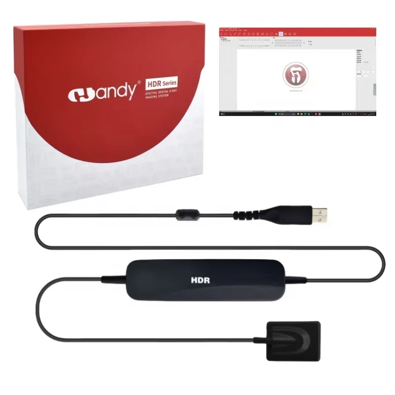 JUMTOP Dental RVG Sensor HDR 500C/600C Digital Intraoral Imaging System with Software APS CMOS Sensor