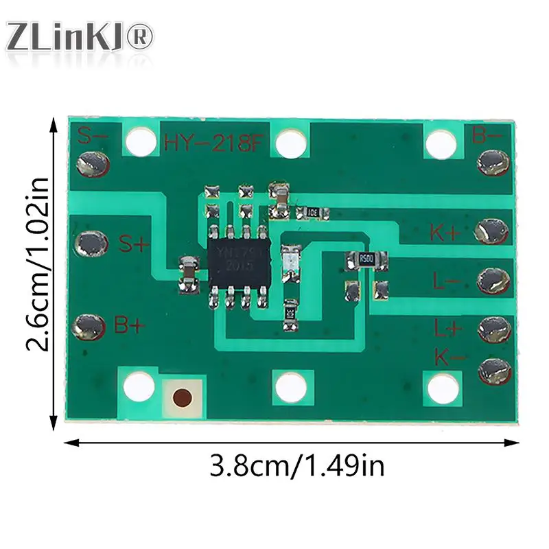 High Quality Circuit Board 3.7V Zoom Fixed-focus Headlamp Circuit Board Strong and Weak Flash Three Gears For Universal Headlamp