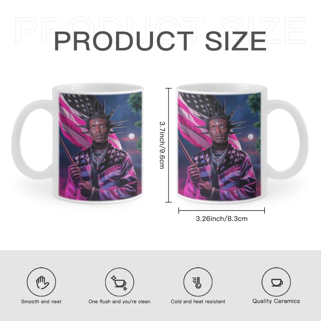 Singer L-Lil U-Uzi Vert Symere Woods Simplicity Free shipping Coffee Cups Ceramic cups creative cups and cute mugs Gift Cup