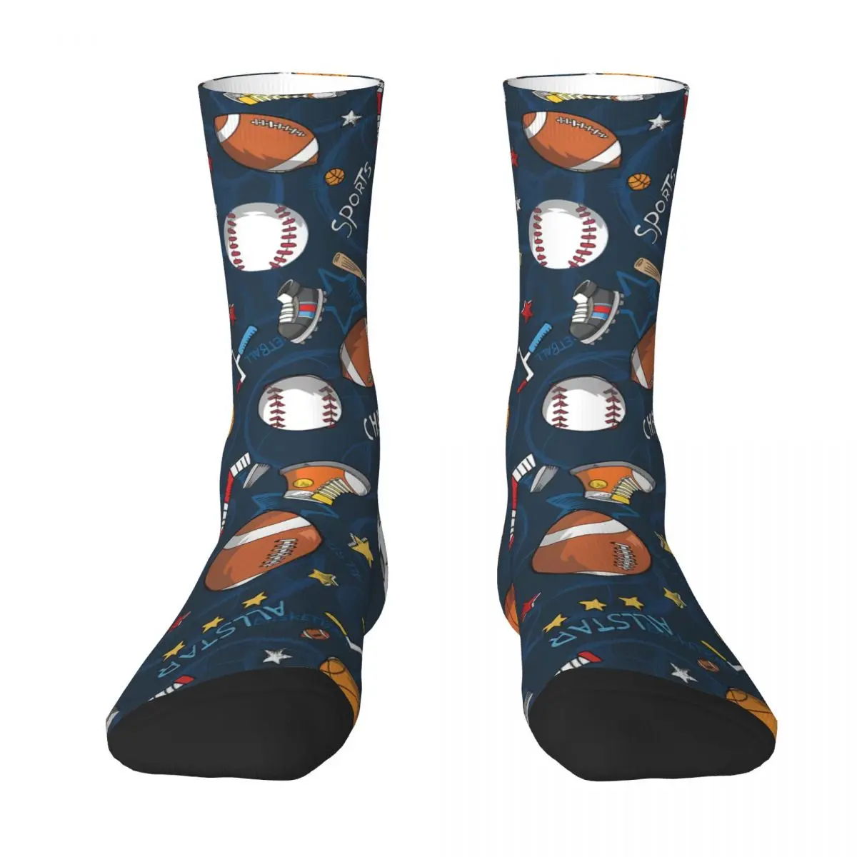Football Sock Printed Man Polyester
