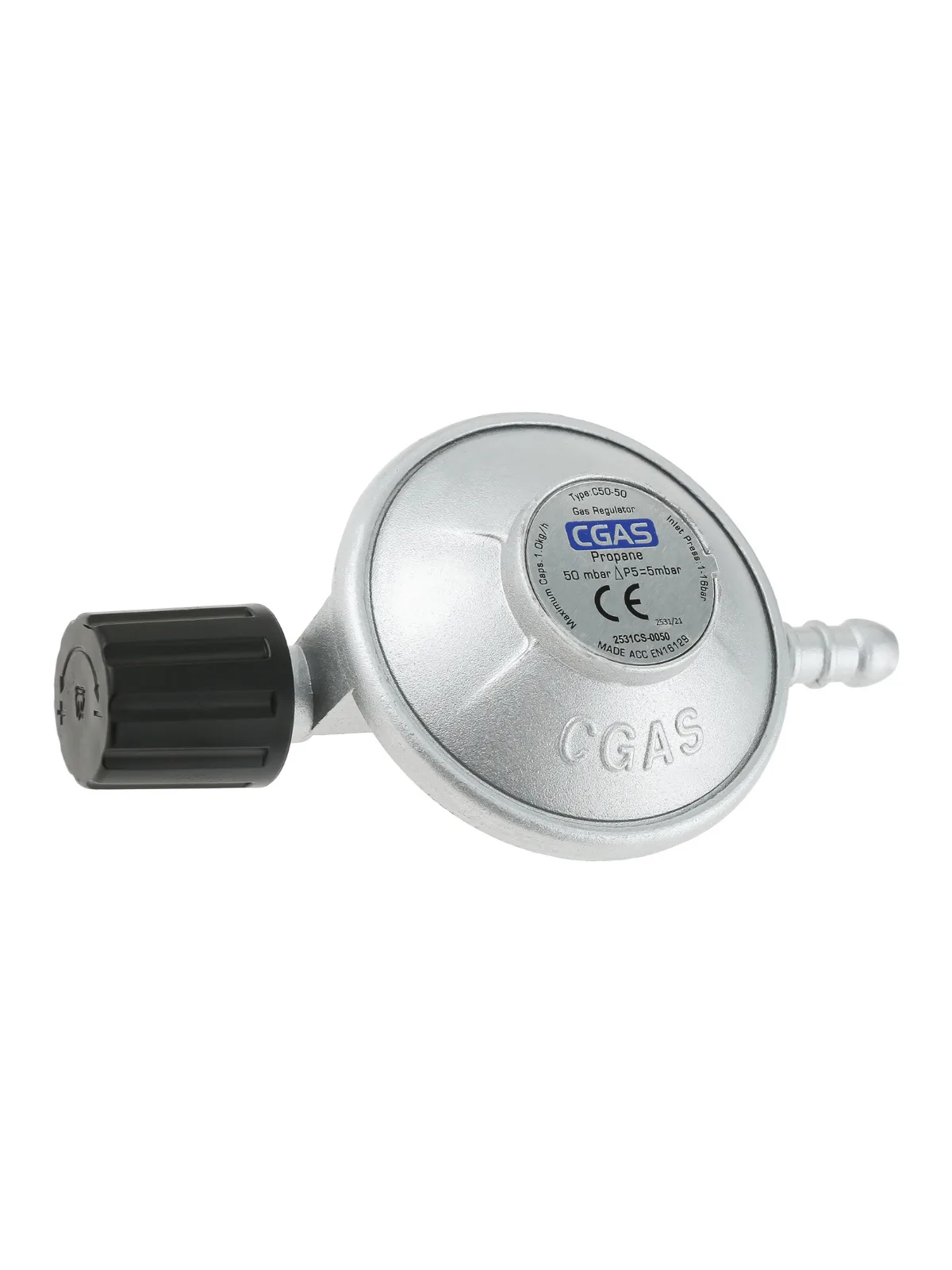 1 st 1LB Verwijdering Fles Klep Verstelbare Stroom Lage Druk Propaan Regulator 8mm Barb Slang Aansluiting - afbeelding 2