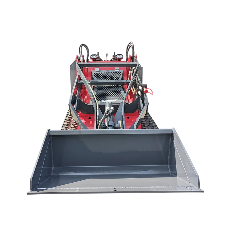 تخصيص عالية الأداء 25hp محرك كوبوتا EPA معتمد جرافة انزلاقية صغيرة جرافة صغيرة مع المسار الزاحف