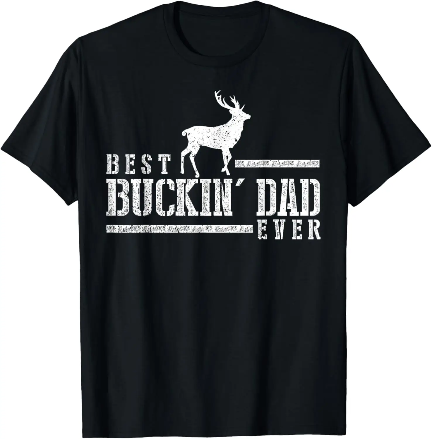 Best Bucking Dad Shirt Deer Hunting Hunter Tee Gift T-Shirt