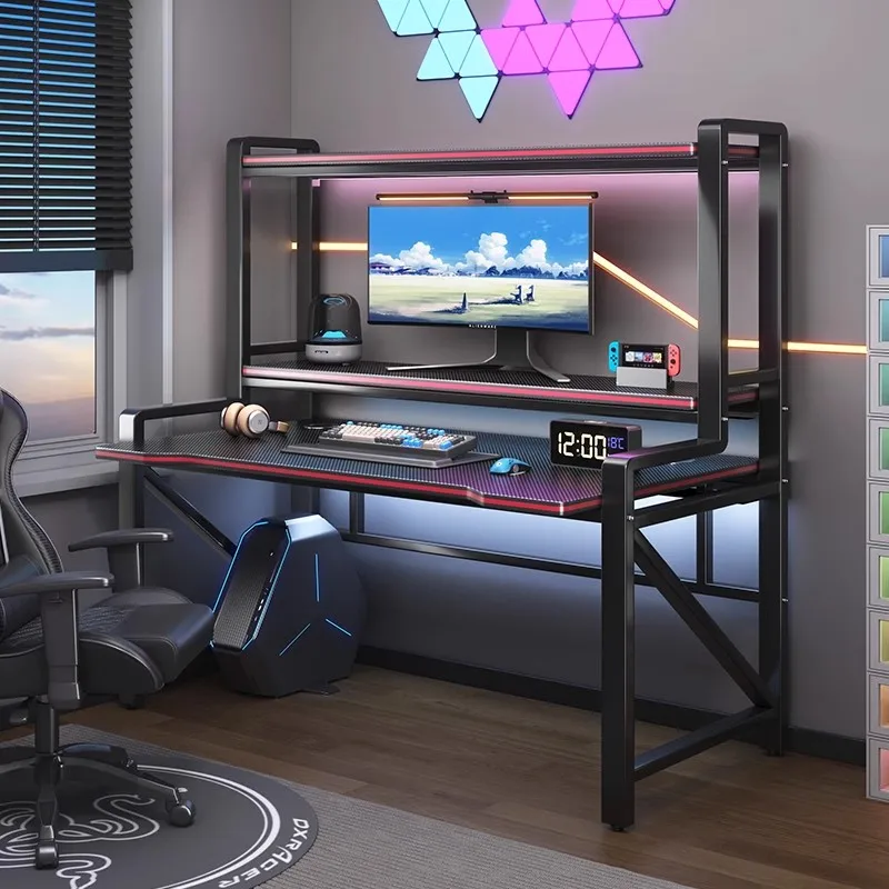 

Computer desk, desktop, home student dormitory, e-sports game desk, simple study, bedroom, office, writing long table