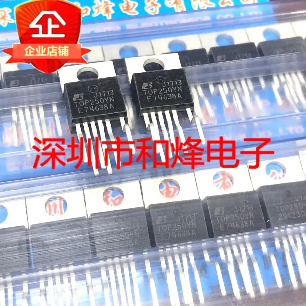 Free shipping  TOP250YN  TO-220-6 6      10PCS