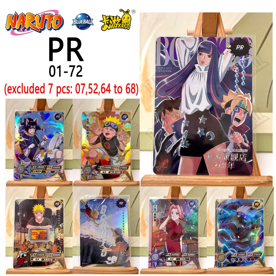 Naruto KAYOU Card Full Set Rare BP NR SE GP CP SP CR MR PR SV SLR
