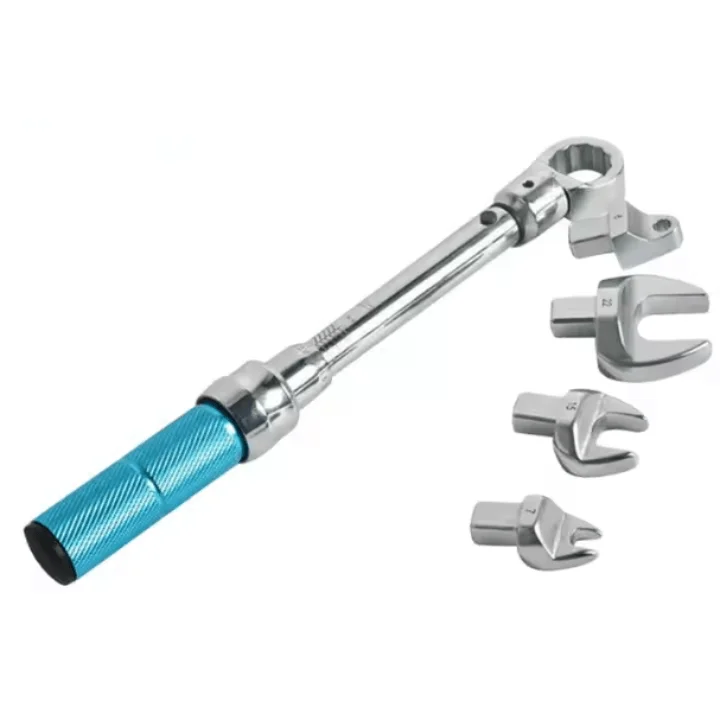 AYF Series Open End Interchangeable Torque Wrench Manufacturer Laser Marking Break-Over Torque Wrench with Interchangeable Head