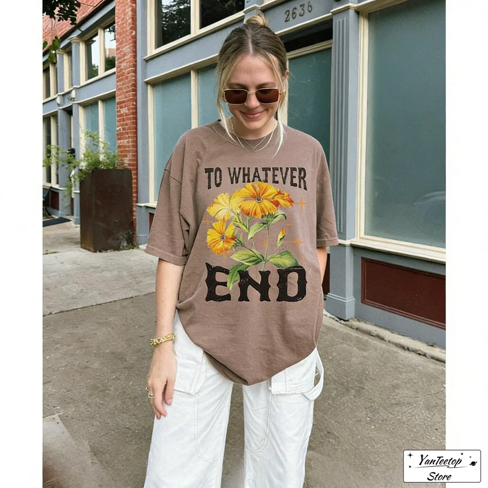 Camiseta feminina de algodão para o que seja final, camisa trono de vidro, citação da cidade crescente, presente de livro, manga curta, tops curtos da moda