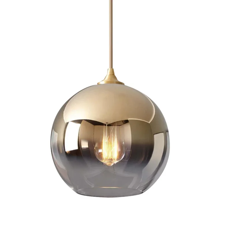 

Living room chandelier, gold Nordic modern minimalist ins light luxury style LED lamps
