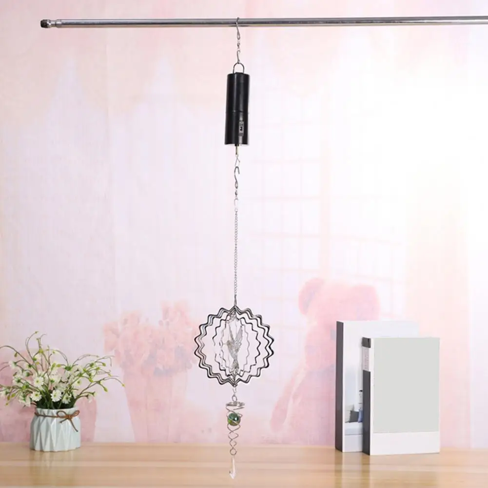 

Hanging Display Ornament Heavy-duty Plastic Hook Battery Operated Wind Spinner Motor Heavy Duty Easy to Hang for Multi-purpose