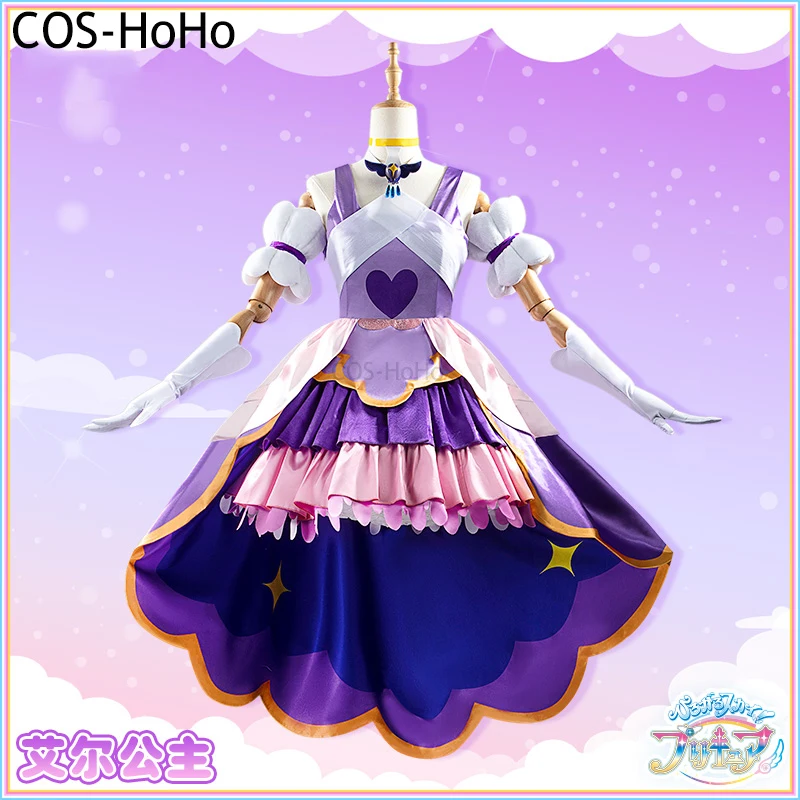 

COS-HoHo Anime Hirogaru Sky! Pretty Cure Ellee Elegant Lovely Uniform Cosplay Costume Halloween Party Role Play Outfit Any Size