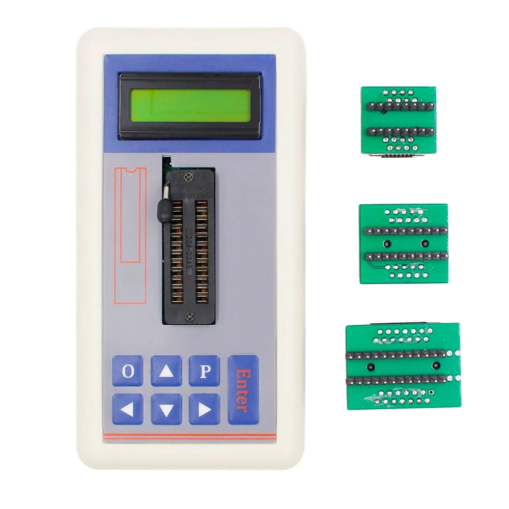 Integrated Circuit IC Chip Tester Transistor Optocoupler Operational Amplifier Regulator Tube Automatic Identification Device