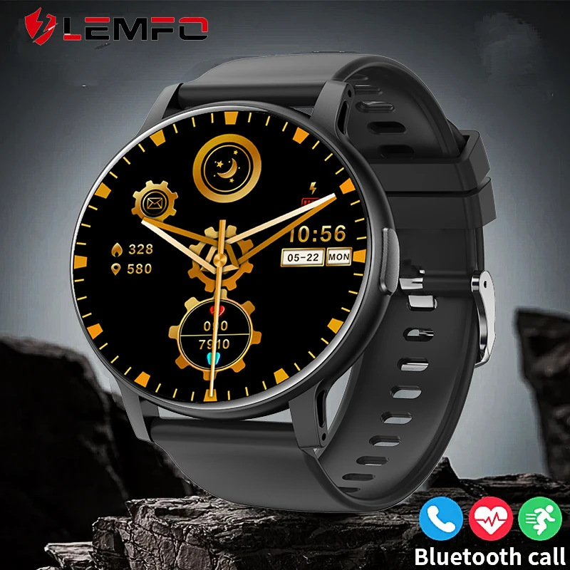 LEMFO S100 SmartWatch Men Women Call Outdoor Health Heart Rate Moniter Waterproof Bluetooth Call Sports IP67 Smart Watche