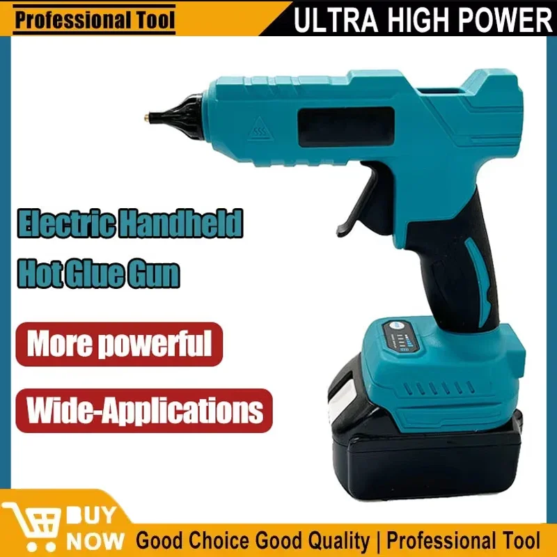 

Fit Makita Electric Hot Melt Glue Gun 18V Li-ion Battery DIY Hot Melt Glue Gun For Packaging Decoration