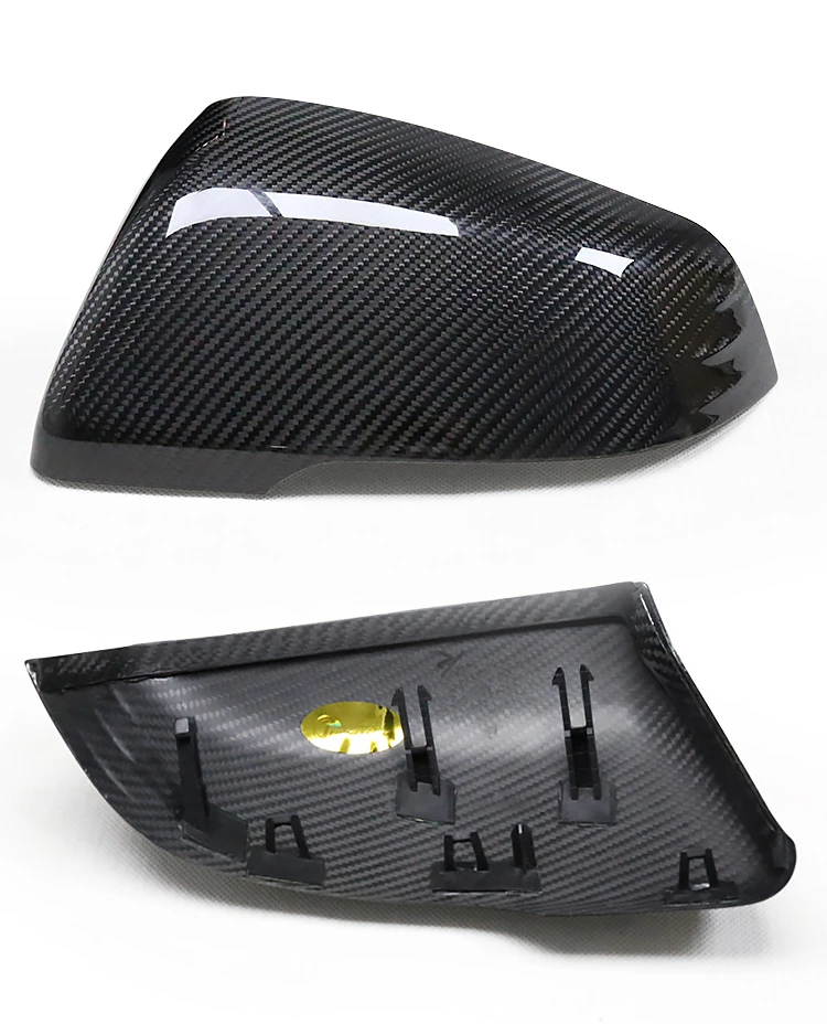 Suitable for BMW New 1 Series F40 F44 225i M235i Z4 modified dry carbon fiber horn rearview mirror case