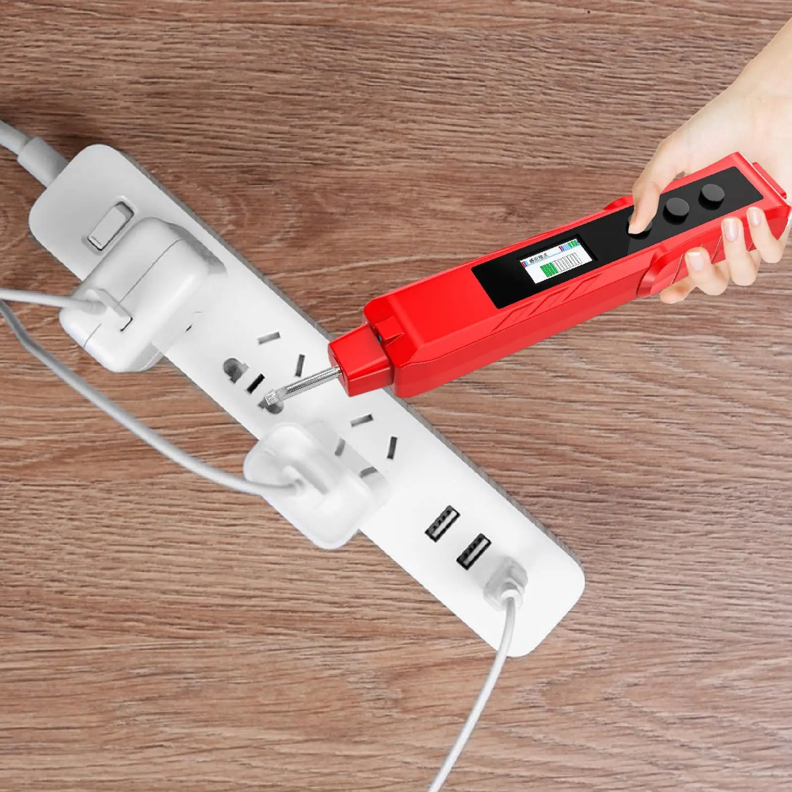

Voltage Tester Live/Null Wire Test High Precision Digital Display Tester Pen