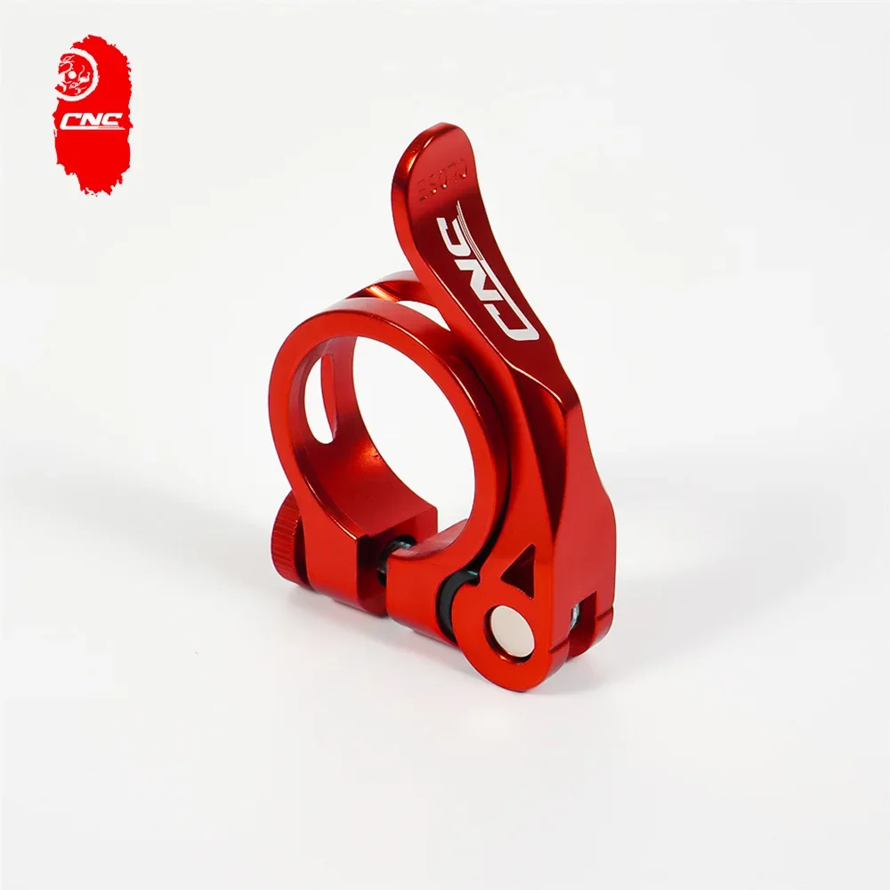 Sattelstützenklemme 31,8/34,9 mm Schnellspanner Rennrad Aluminium Ultraleicht MTB Fahrrad