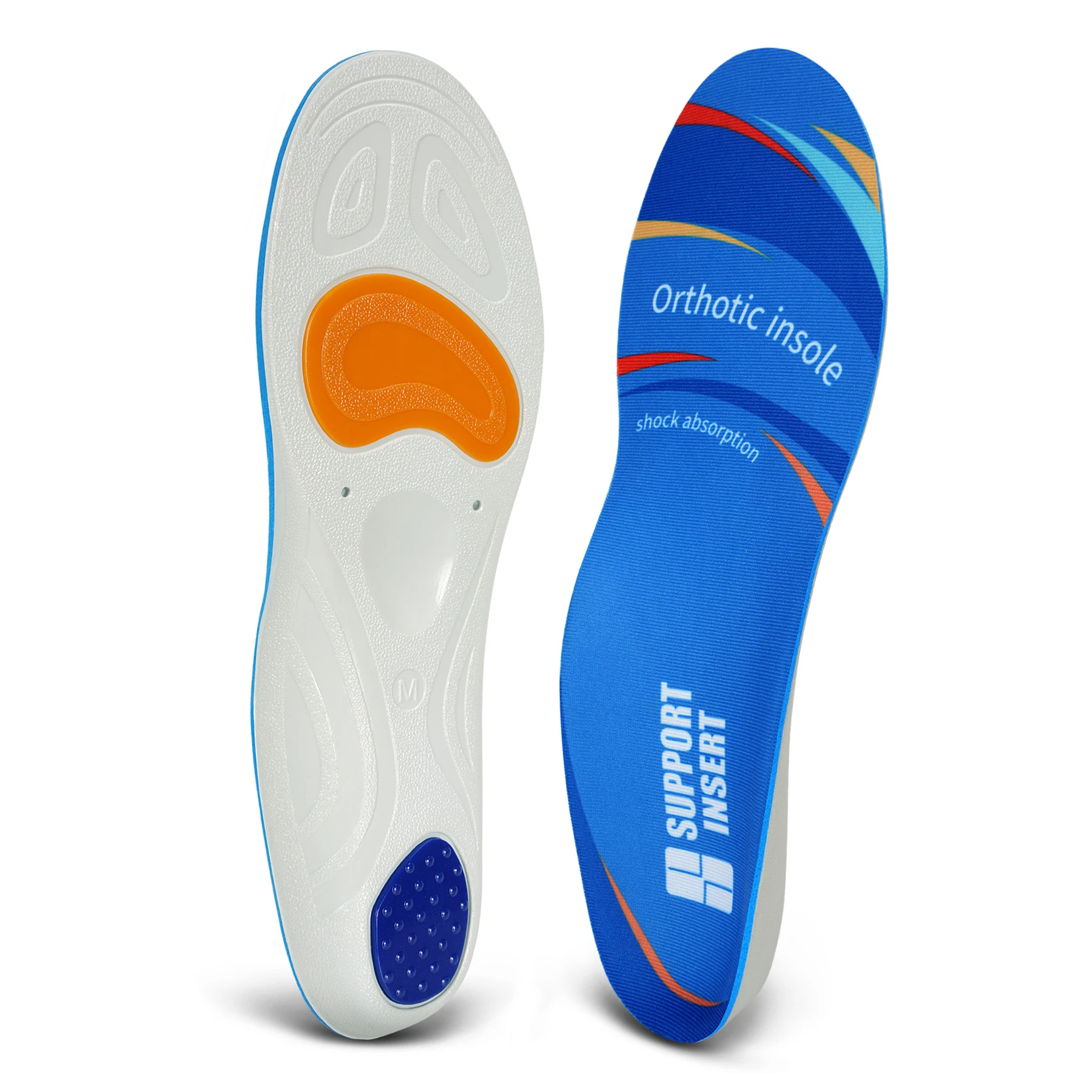 iFitna PU Fußgewölbestütze Stoßdämpfende Plantarfasziitis-Schmerzlinderung Orthopädische Einlegesohle für Männer und Frauen Sneaker Plattfüße Sport-Einlage – Detail 9