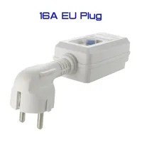 220V 240V 16A EU Plug GFCI Safety RCD Leakage Protection Socket Adaptor Home Circuit Breaker Cutout Powers Trip Switch
