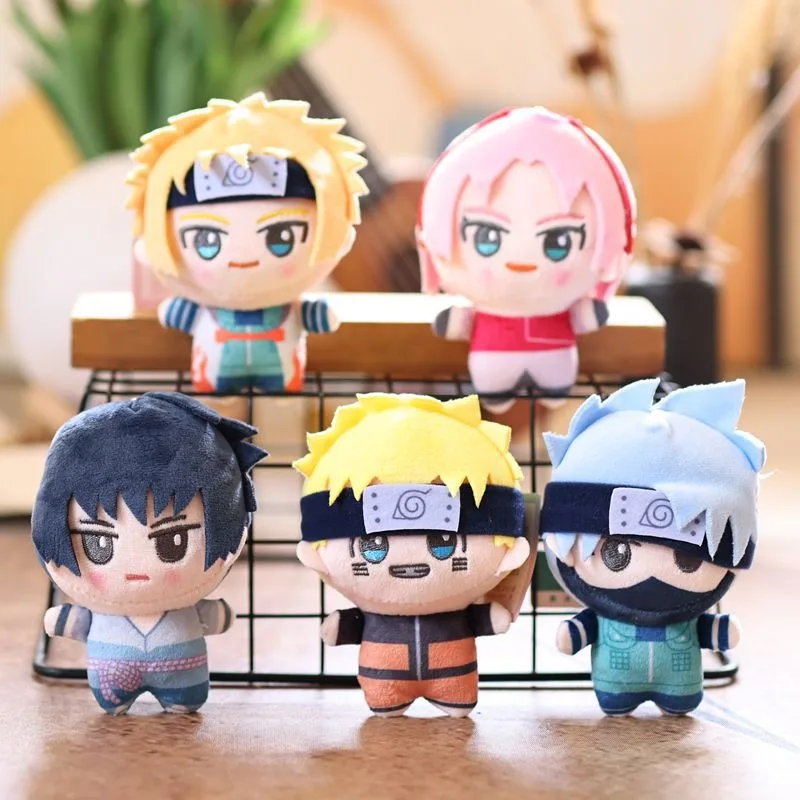 

Аниме Наруто периферийный брелок игрушки куклы креативный милый Саске Какаши очаровательная кукла мягкие мультяшные игрушки подарок