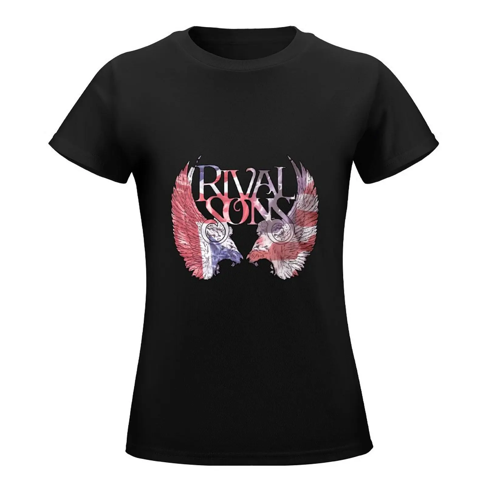 Rival Sons Logo T-Shirt vintage clothes korean fashion Women's t-shirt