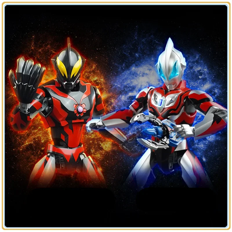 

Keeppley Ultraman Building Blocks Ultraman Geed Duel Ultraman Belial Scene Mobile Character Assembly Game Model Toy Gift