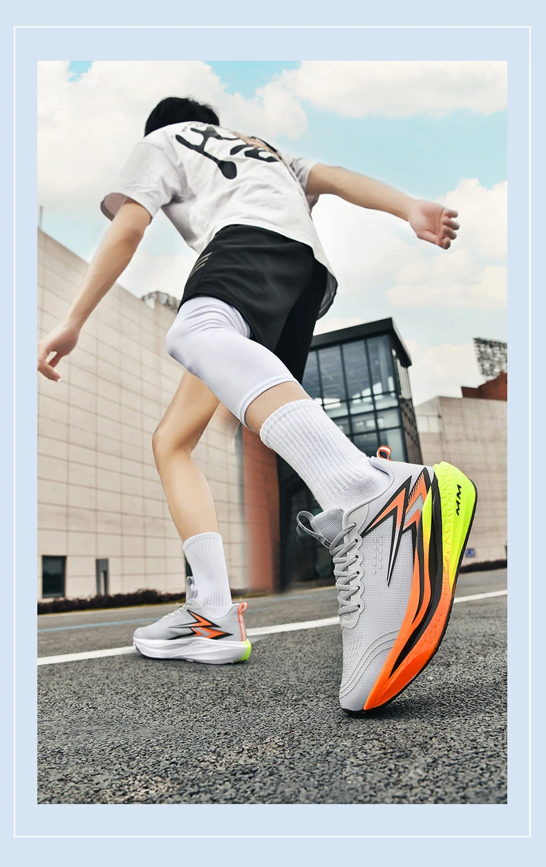  Marathon-Laufschuhe für Herren, Carbon-Platte, Spezial-Sportschuhe, atmungsaktiv, leicht, bequeme Damen-Sneaker für Freizeit und Sport – Detail 16