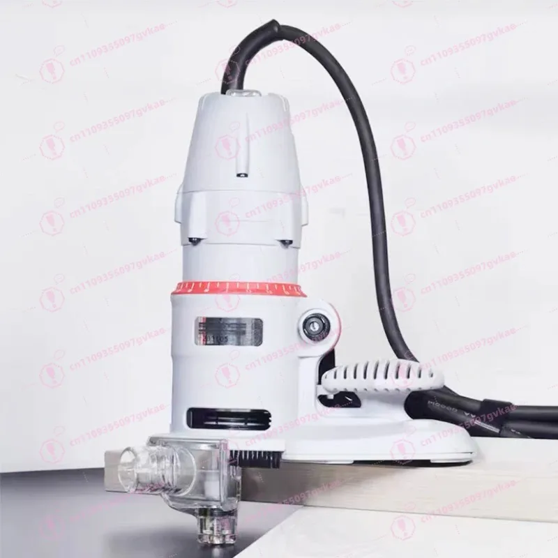 Woodworking Shaped Chamfering Gong Machine - PVC Edge Trimming Wood Board Cutter Tool for Precise Trimming and Finishing