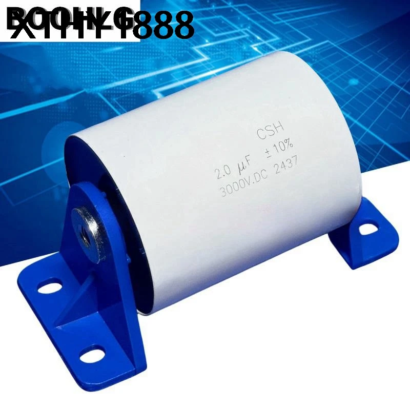 1pcs-2uf-3000v-20uf-3000vdc-205-non-polar-high-frequency-resonant-high-voltage-absorbing-film-capacitor