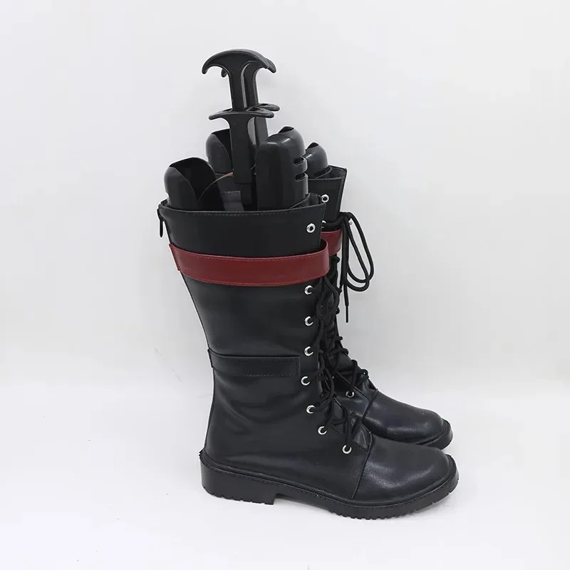 

DY20Games Love and Deepspace Miss Hunter Обувь для косплея Желтые костюмные ботинки Кожаные ботинки ручной работы из искусственной кожи25