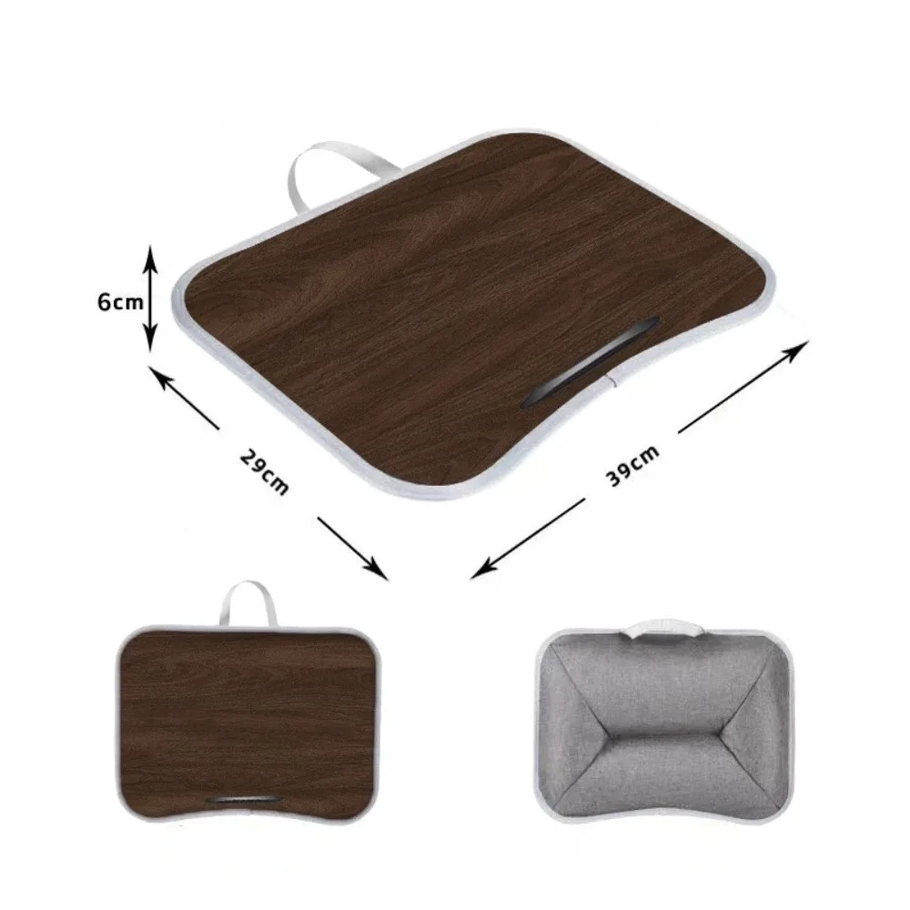 Soft Pillow Cushion Laptop Lap Desk Ergonomic Portable Design Writing Padded Tray Padded Tray Hard Mouse Pad