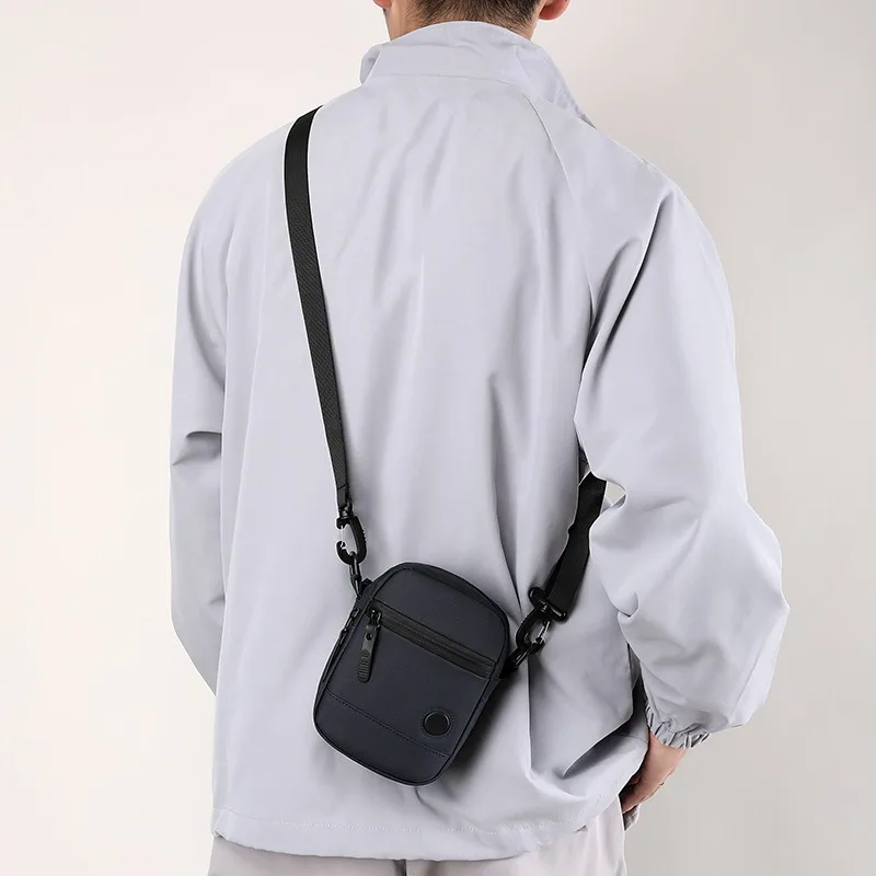 1pcs Men's Crossbody Bag Large Capacity Outdoor Travel Casual Shoulder Bag Multi-Pocket Sling Bag for Daily Commute & Trip Use
