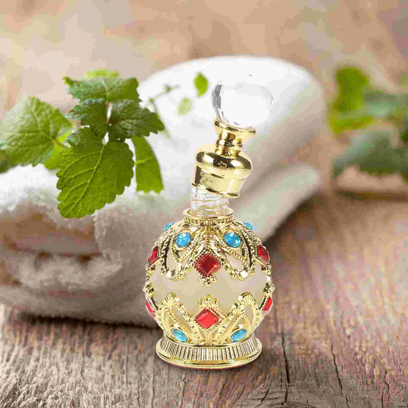 

Perfume Bottle Fragrance Fillable Essential Oils Travel Portable Glass Small Refillable Lecythus