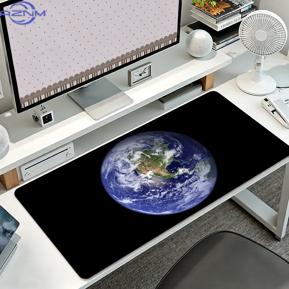 Space nature Earth From space Mouse Pad Non-slip Thickened MousePad Student Gaming Cushion Large Writing Lockedge Office